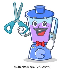 Barber blender character cartoon style