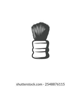 Barbier Pinsel Illustration Darstellung Rasierwerkzeuge und klassische Grooming
