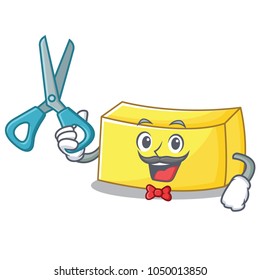 Barber butter character cartoon style