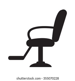 Barber Chair Icon Illustration design