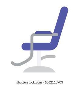 Barber chair vector icon