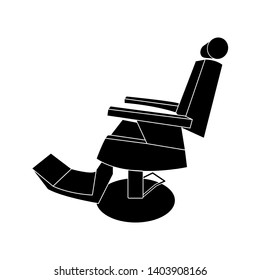 Barber chair vector icon eps 10