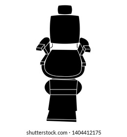 Barber chair vector icon eps 10