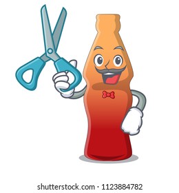 Barber cola bottle jelly candy character cartoon