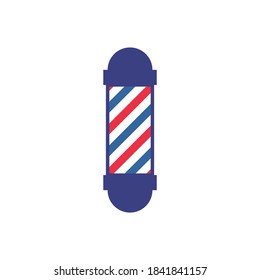 Arrière-plan linge de couleur barbier. Motif vectoriel bleu rouge. motif de bande.