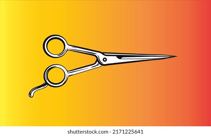 Barber design elements tools hairstyle sketch