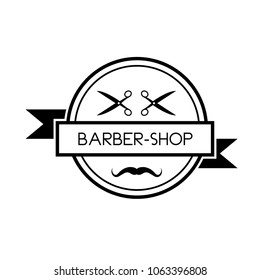barber design logo template