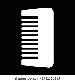 barber hair comb icon design