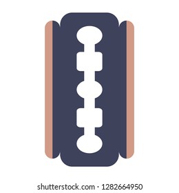 Barber and hair salon icon. Single high quality barber and hair salon related icon. Isolated barber and hair salon symbols in white background. Graphic icons element
