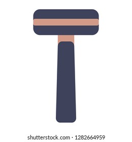 Barber and hair salon icon. Single high quality barber and hair salon related icon. Isolated barber and hair salon symbols in white background. Graphic icons element

