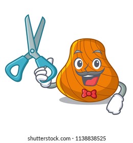 Barber hard shell character cartoon