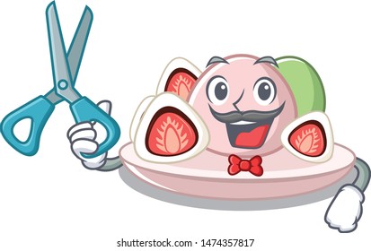 Barber ichigo daifuku in the character fridge