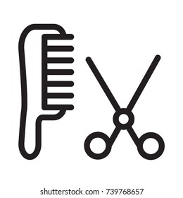 Barber Icon Stock Vector (Royalty Free) 739768657 | Shutterstock