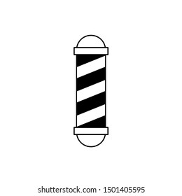 barber icon. black vector symbol