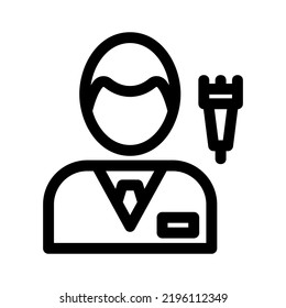 barber icon or logo isolated sign symbol vector illustration - high quality black style vector icons
