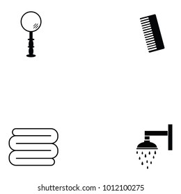 barber icon set