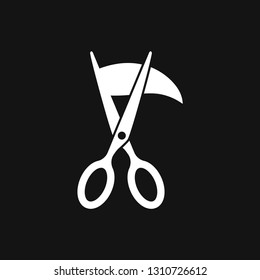 Barber icon vector logo, illustration, vector sign symbol for design