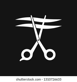 Barber icon vector logo, illustration, vector sign symbol for design