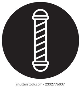 Barbersymbol, Vektorgrafik-Logo-Design