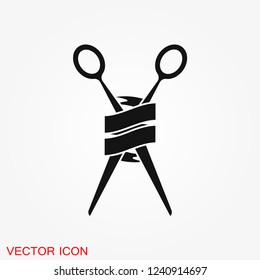 Barber icon vector, for web and mobile, salon hair dryer, hair curler.