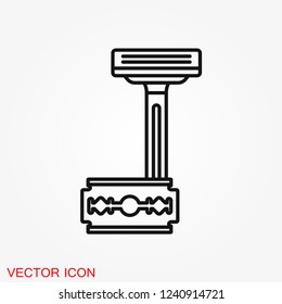 Barber icon vector, for web and mobile, salon hair dryer, hair curler.