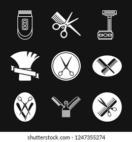 Barber Icon Vector, For Web And Mobile, Salon Hair.