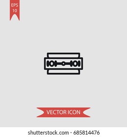 Barber item vector icon, illustration symbol