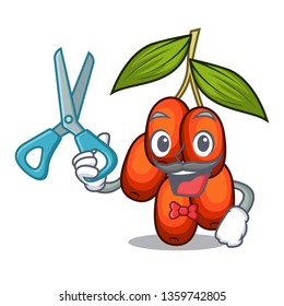 Barber jujube fruit in a cartoon bowl