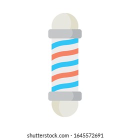 barber label spiral isolated icon vector illustration design