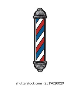 Barber Lamp Vector Image, Vintage Barber Lamp Image, Barbershop lamp Vector, 