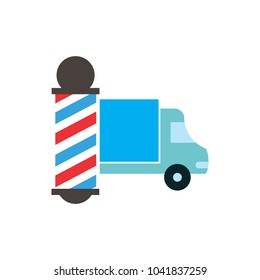 Barber Logo Icon Design