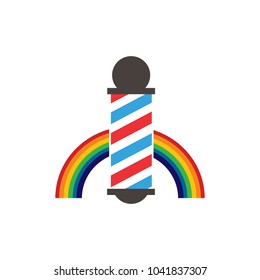 Barber Logo Icon Design