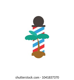 Barber Logo Icon Design