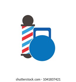 Barber Logo Icon Design