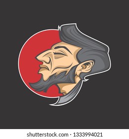 barber logo vector