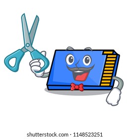 Barber memory card character cartoon