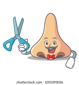 Barber Barber nose character cartoon style