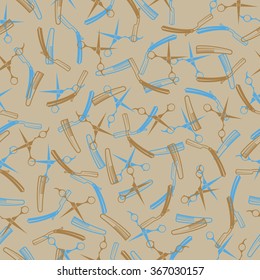 Barber pattern texture