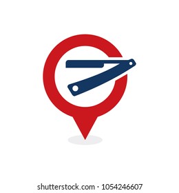Barber Point Logo Icon Design