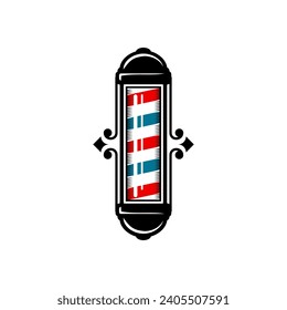 Barber pole element vector design