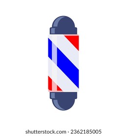 barber pole icon of color design vector template