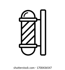 Design-Vektorillustration für Bartels-Stangen-Symbole