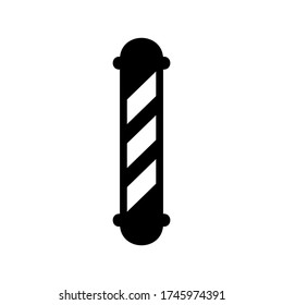 barber pole icon or logo isolated sign symbol vector illustration - high quality black style vector icons
