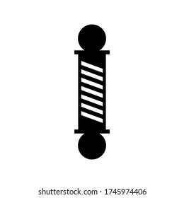 barber pole icon or logo isolated sign symbol vector illustration - high quality black style vector icons
