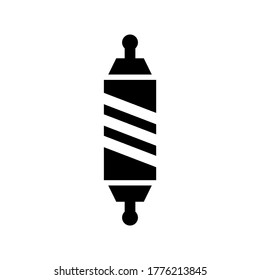 barber pole icon or logo isolated sign symbol vector illustration - high quality black style vector icons
