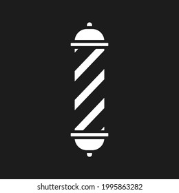 Icono de barra de barras. Señal de barbero. ilustración vectorial