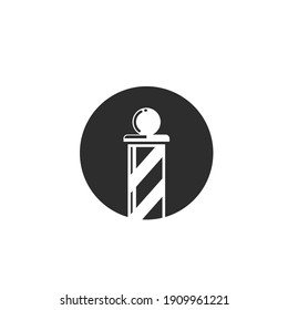 barber pole  icon  vector design template
