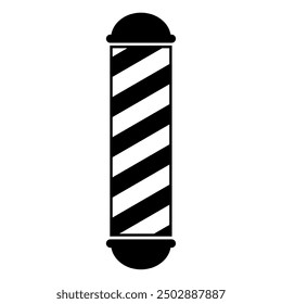 Barber pole icon. Vector image