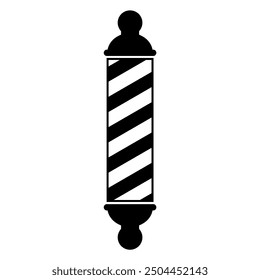 Barber pole icon. Vector image