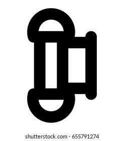 Barber Pole Vector Icon